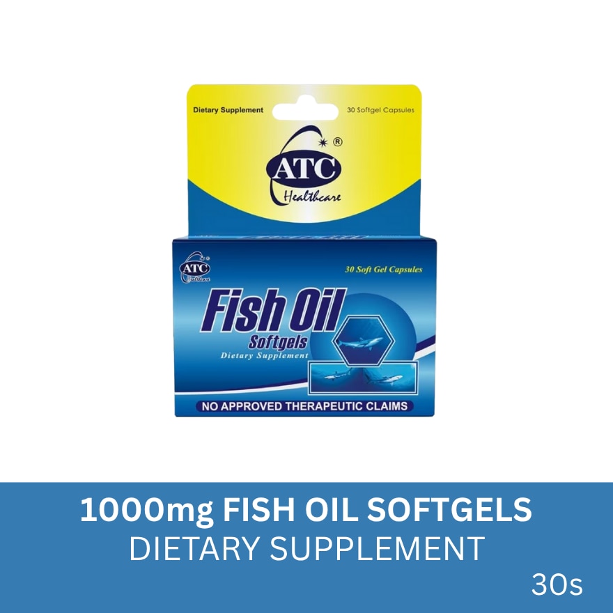 Fish Oil 1000mg 1 Box Softgel Capsule