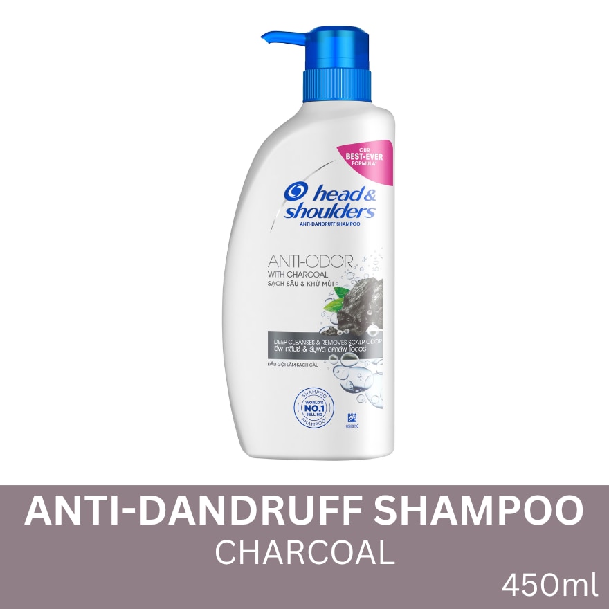 Anti-Odor with Charcoal Shampoo 450mL