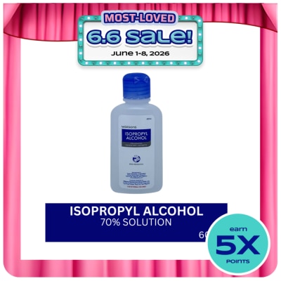 WATSONS - Isopropyl 70% Alcohol 60ml