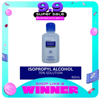WATSONS - Isopropyl 70% Alcohol 60ml image