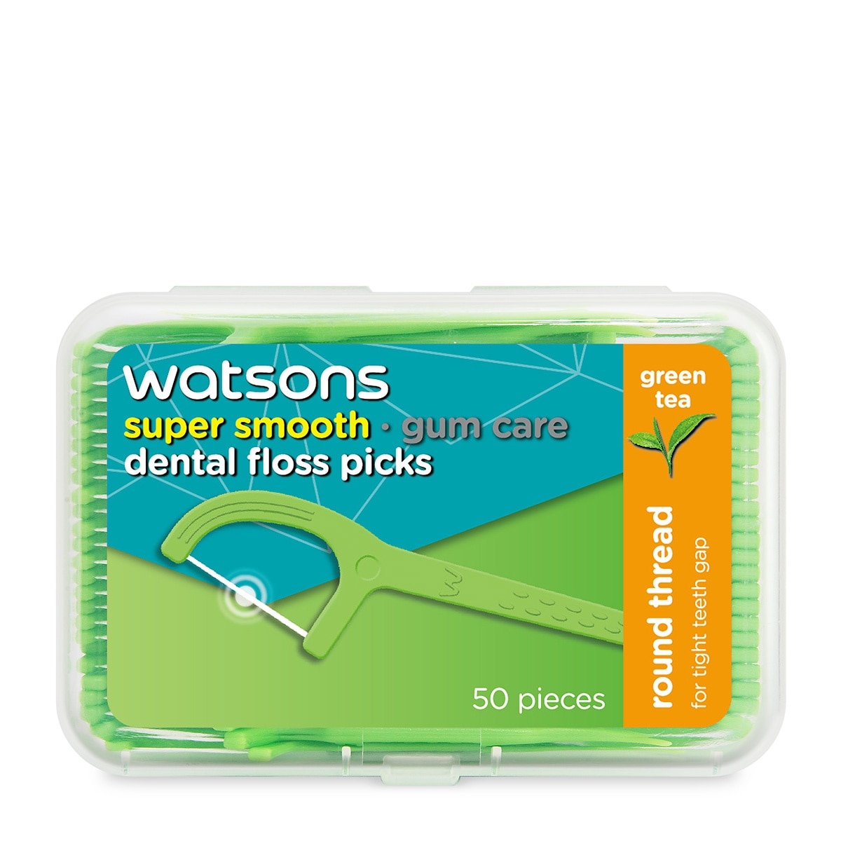 Green Tea Thread Dental Floss 50s x 1Box