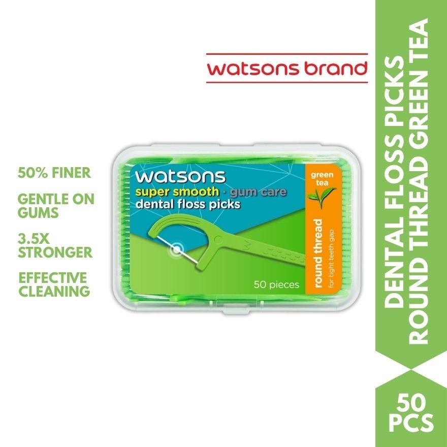 Green Tea Thread Dental Floss 50s x 1Box