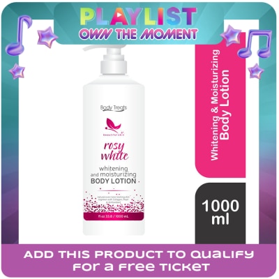 BODY TREATS - Rosy White Body Lotion 1000ml