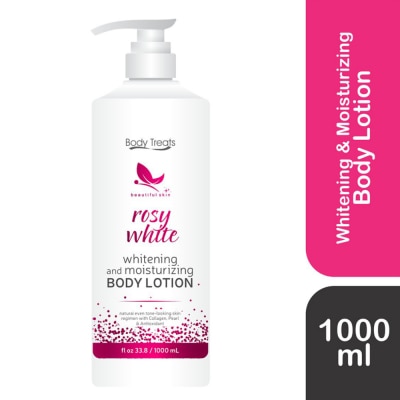 BODY TREATS - Rosy White Body Lotion 1000ml