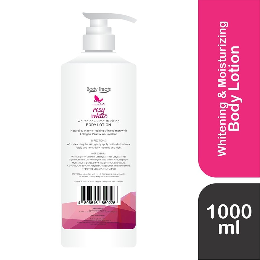 Rosy White Body Lotion 1000ml