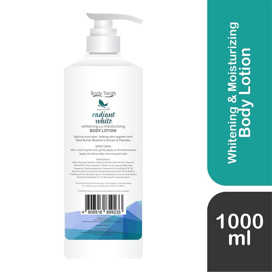 Radiant White Body Lotion 1000ml