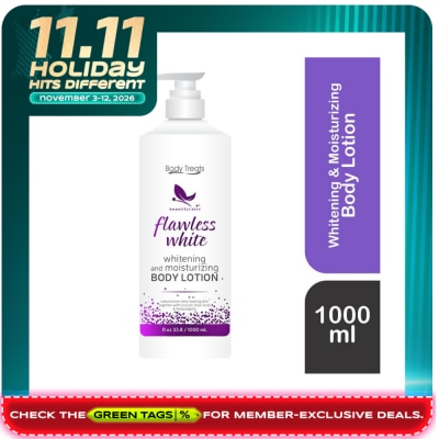 BODY TREATS Flawless White Body Lotion 1000ml image