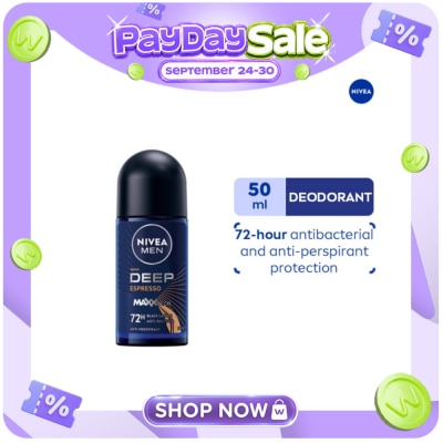 NIVEA Men Deodorant Deep Espresso Anti Perspirant Roll on 50ml image