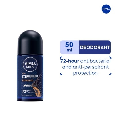 NIVEA Men Deodorant Deep Espresso Anti-Perspirant Roll-on 50ml