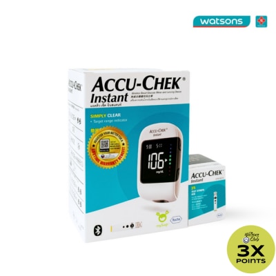 ACCUCHEK Instant Blood Glucose Meter w/ 25 Strips