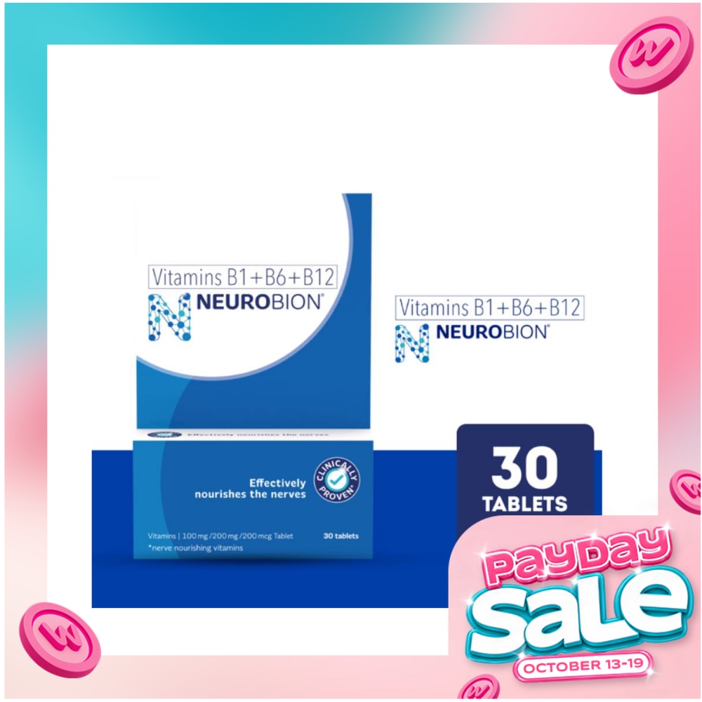 B Vitamins (B1+B6+B12) Tablet 30s Nerve Care image