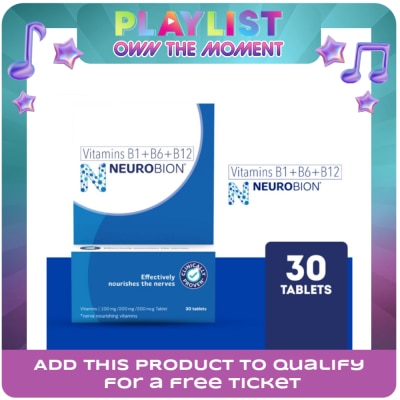 NEUROBION - B Vitamins (B1+B6+B12) Tablet 30s   Nerve Care