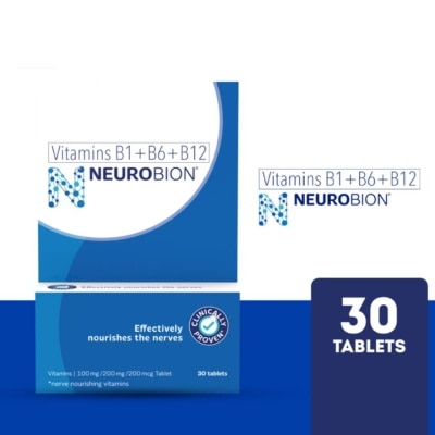 NEUROBION - B Vitamins (B1+B6+B12) Tablet 30s   Nerve Care