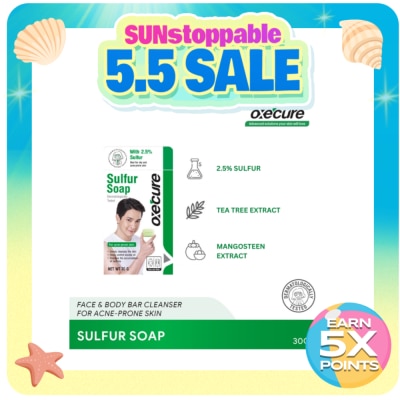 OXECURE - Sulfur Bath Soap - 30G