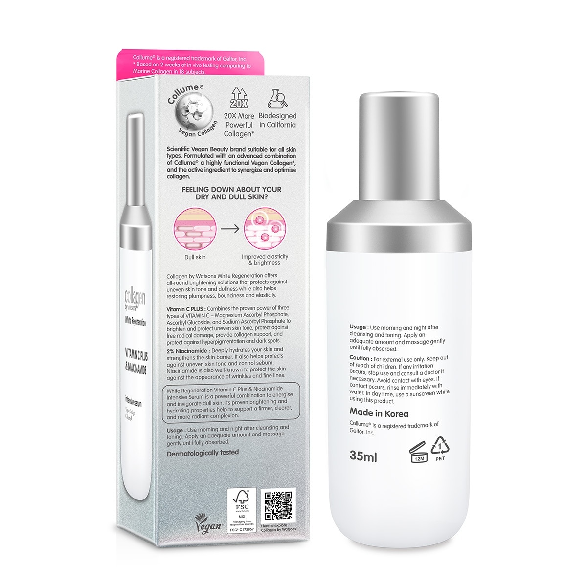 Collagen White Regeneration Intensive Serum 35ml