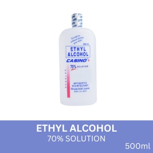 CASINO, Ethyl Alcohol 70% Solution Regular 500ml | Watsons Philippines