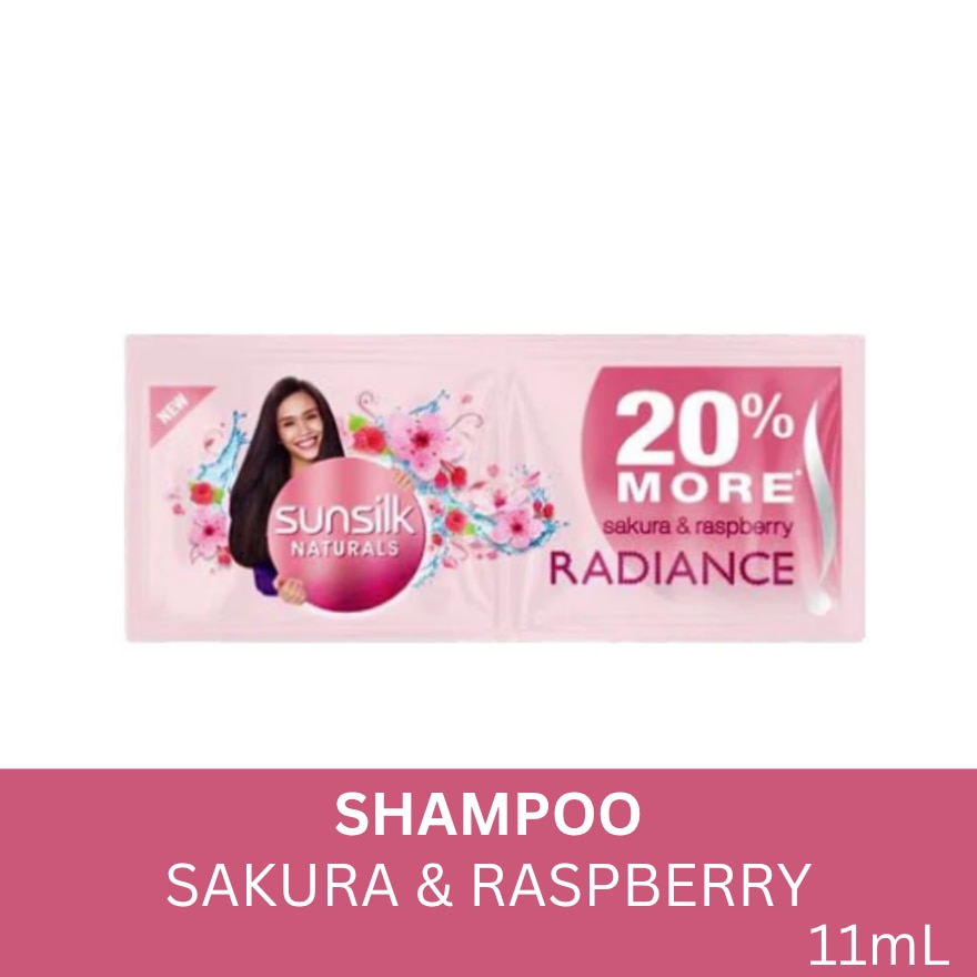 SUNSILK Shampoo Sakura  And Raspberry 11ml