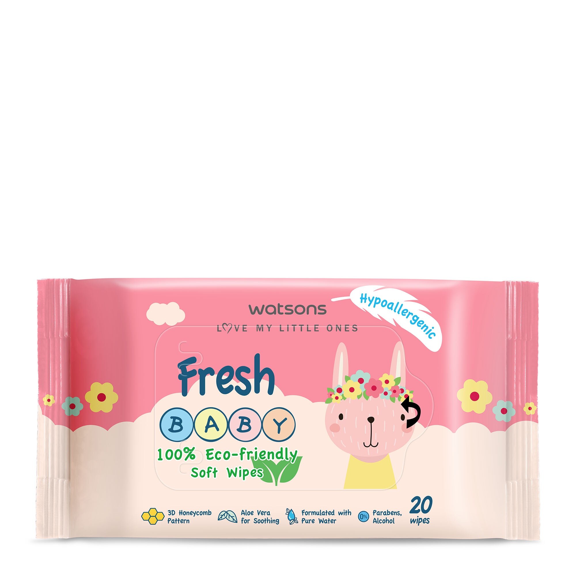 Fresh Baby Soft Wipes 20 Sheets