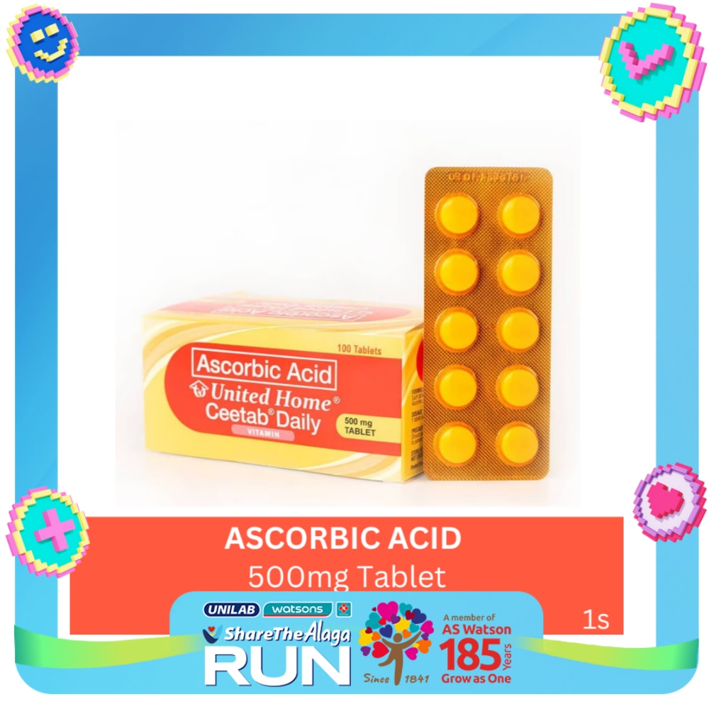 Ceetab Daily 500mg 1 Tablet