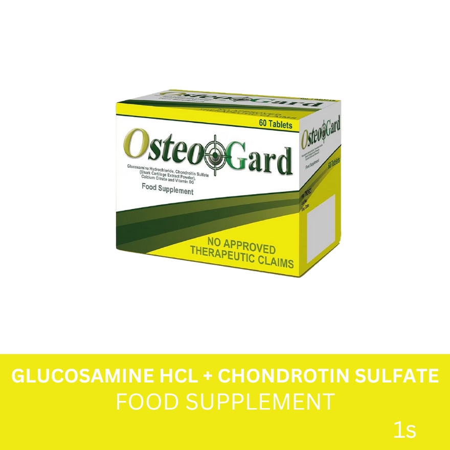 Glucosamine HCL + Chondrotin Sulfate 1s