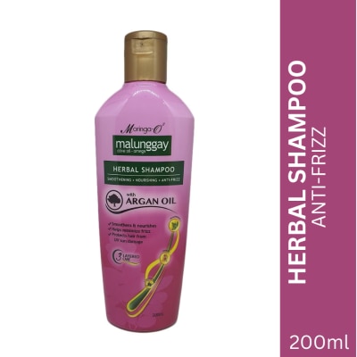 MORINGA Moringa-O2 Herbal Anti-Frizz Shampoo with Argan Oil 200ml