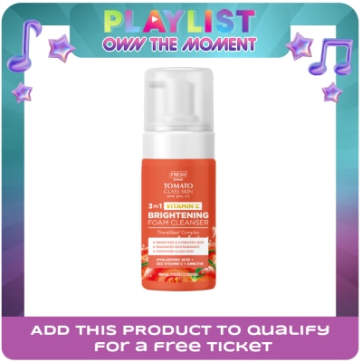 FRESH - Tomato Glass Skin Gentle Foaming Facial Cleanser 100ml