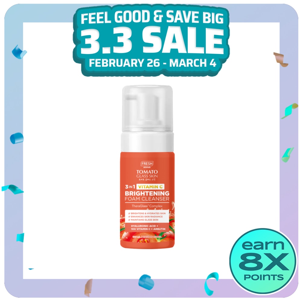 Tomato Glass Skin Gentle Foaming Facial Cleanser 100ml
