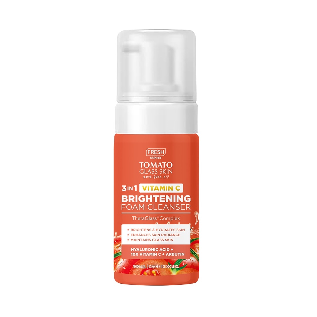 Tomato Glass Skin Gentle Foaming Facial Cleanser 100ml