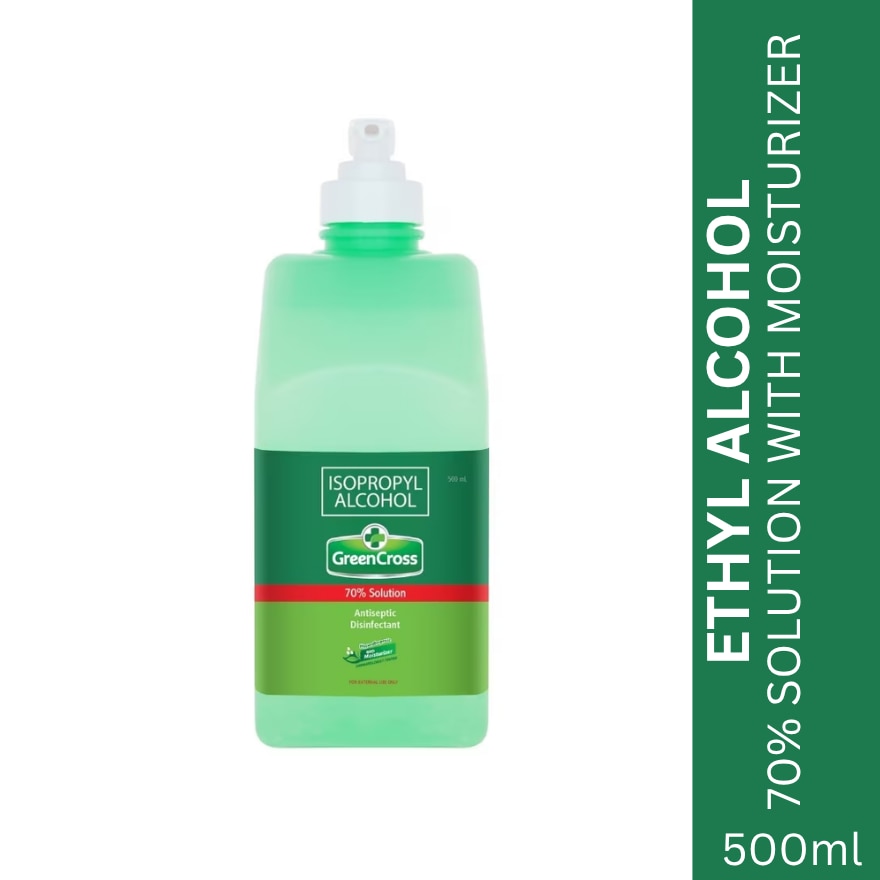 Green Cross Alcohol 70 W Moist 500Ml Pd