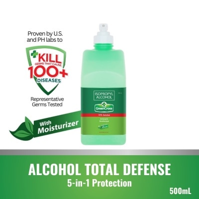 GREEN CROSS Green Cross Alcohol 70 W Moist 500Ml Pd