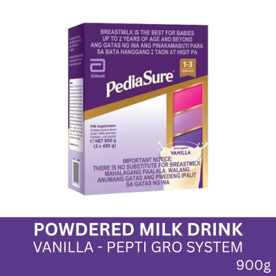 PEDIASURE 1 to 3 Vanilla 900g With K2 and Arginine