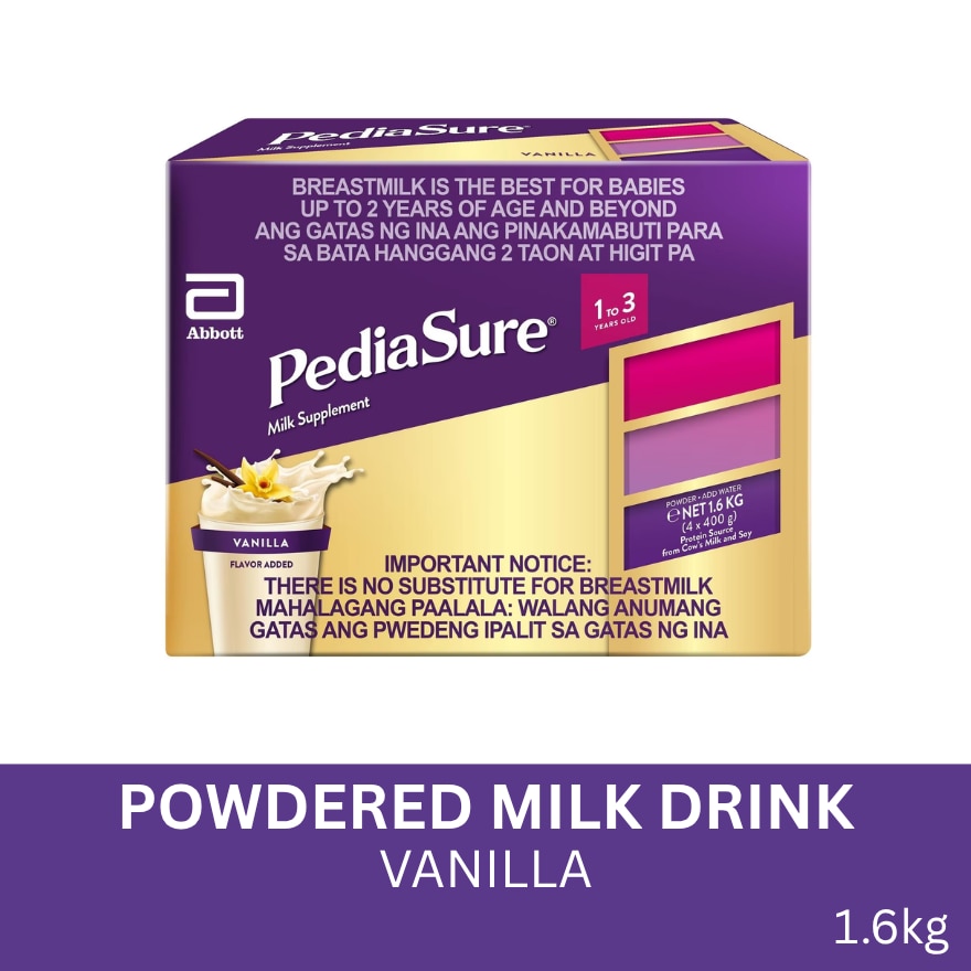 PEDIASURE Vanilla 1 to 3 Years Old 1.6kg