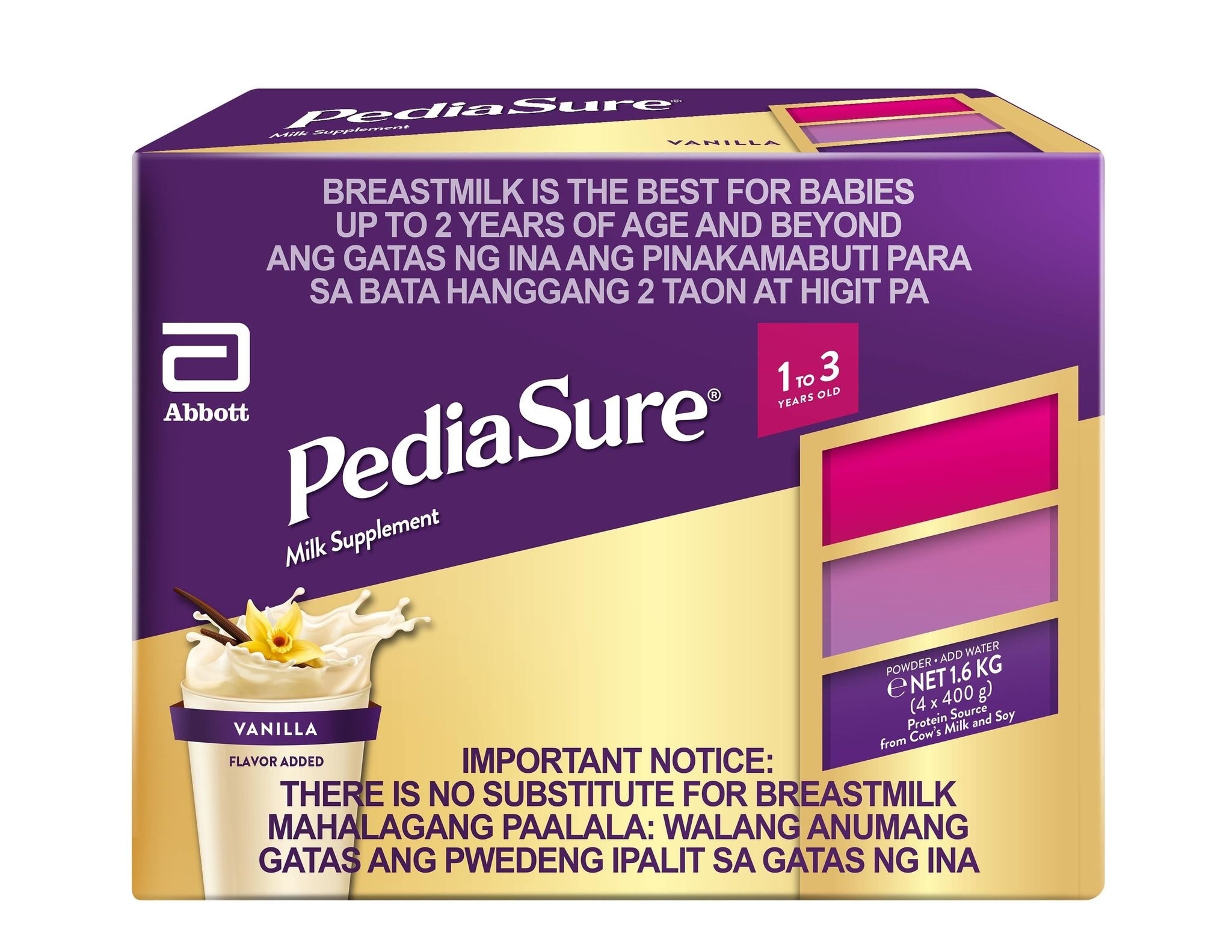 PEDIASURE Vanilla 1 to 3 Years Old 1.6kg