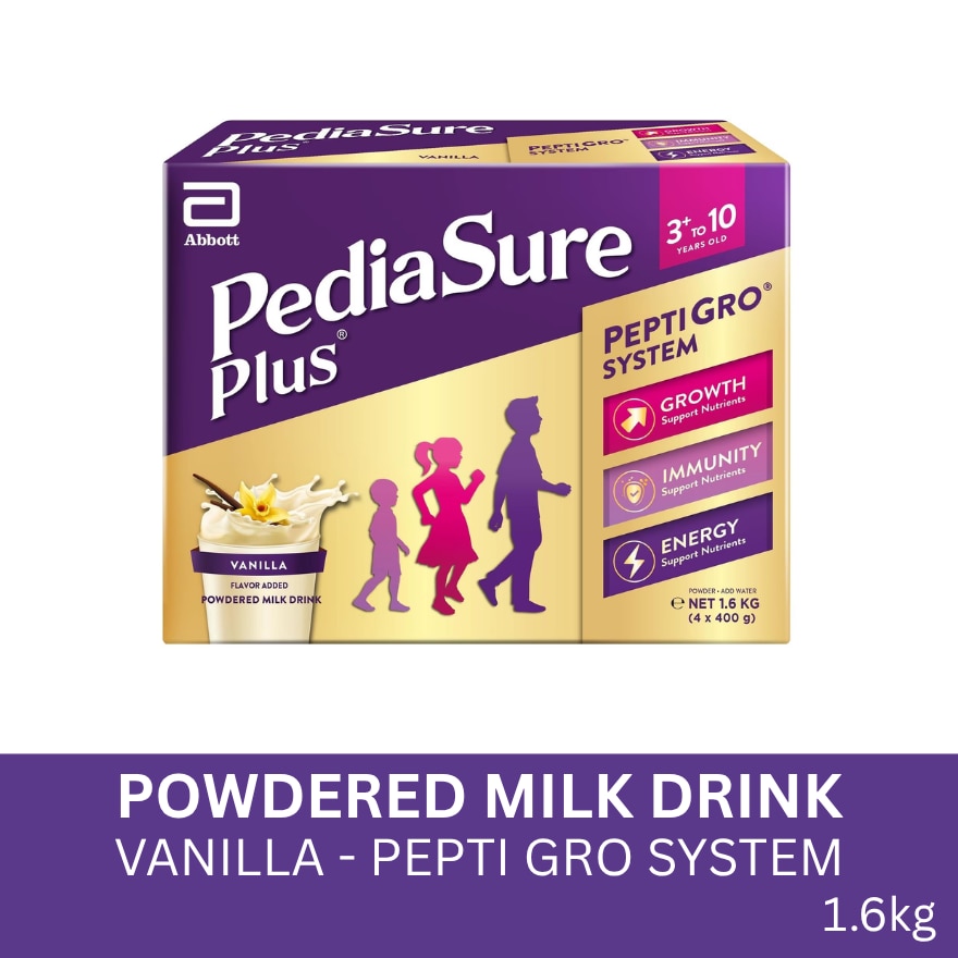 PEDIASURE Plus Vanilla 3 to 10 Years Old 1.6kg
