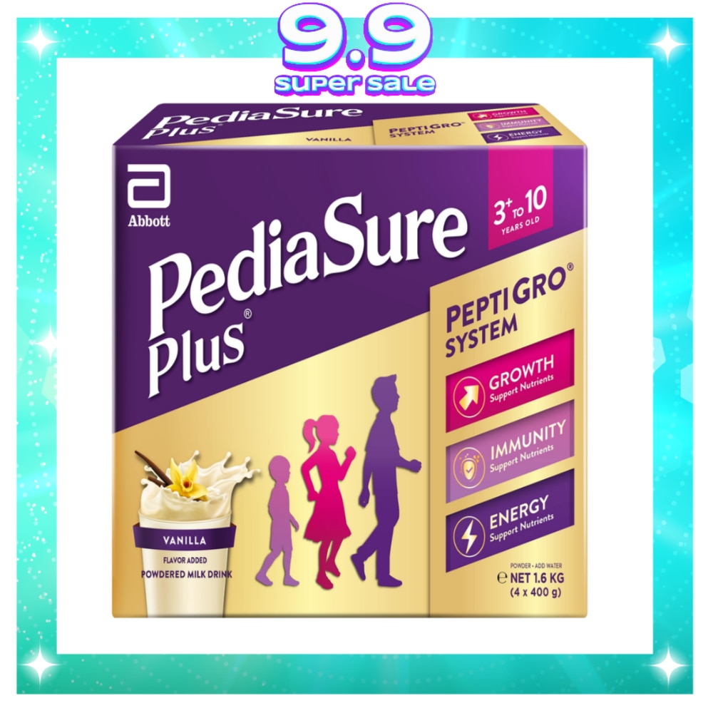 PEDIASURE Plus Vanilla 3 to 10 Years Old 1.6kg