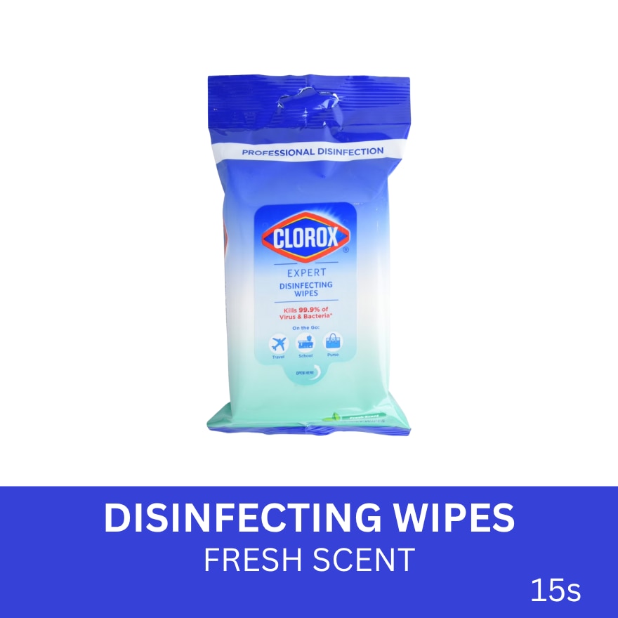 Expert Disinfectant Wipes Fresh Scent 15 Wipes