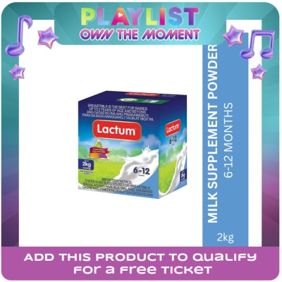 LACTUM - LACTUM Milk Supplement Powder for 6-12 Months Old 2kg