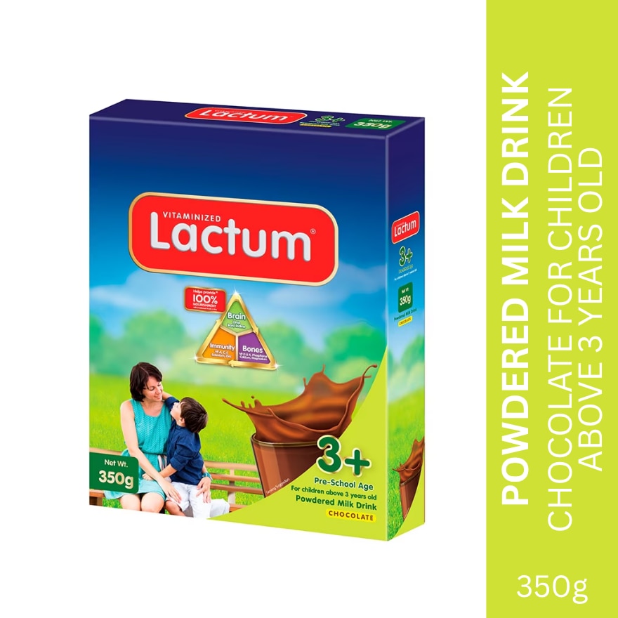 LACTUM Chocolate Milk Supplement Powder for 3+ Years Old 350g