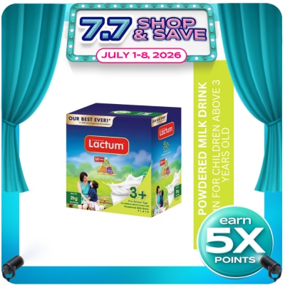 LACTUM - LACTUM Plain Milk Supplement Powder for 3+ Years Old 2kg