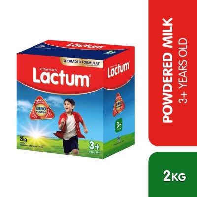 LACTUM LACTUM Plain Milk Supplement Powder for 3+ Years Old 2kg image