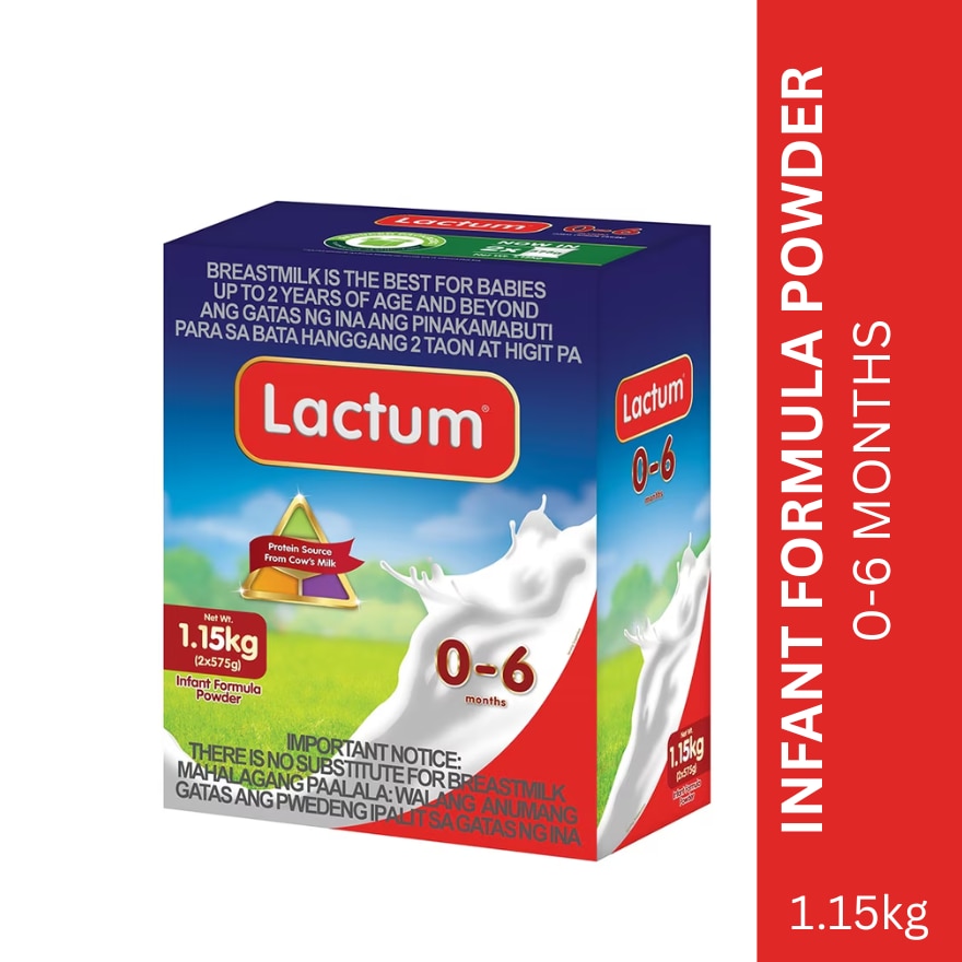 LACTUM Infant Formula Powder for 0-6 Months Old 1.15kg