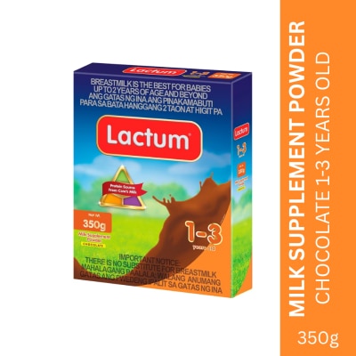 LACTUM Chocolate Milk Supplement Powder for 1-3 Years Old 350g