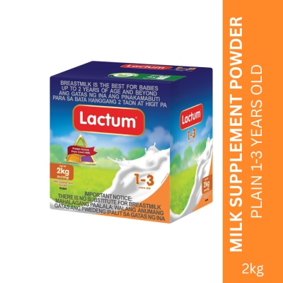 LACTUM LACTUM Milk Supplement Powder for 1-3 Years Old 2kg