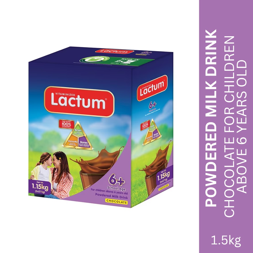 LACTUM Chocolate Milk Supplement Powder for 6+ Years Old 1.15kg