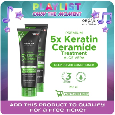 LUXE ORGANIX - Luxe Organix Keratin Aloe Vera Treatment 250ml