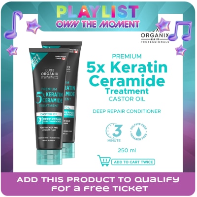 LUXE ORGANIX - Luxe Organix Premium Keratin Castor Oil Treatment 250ml