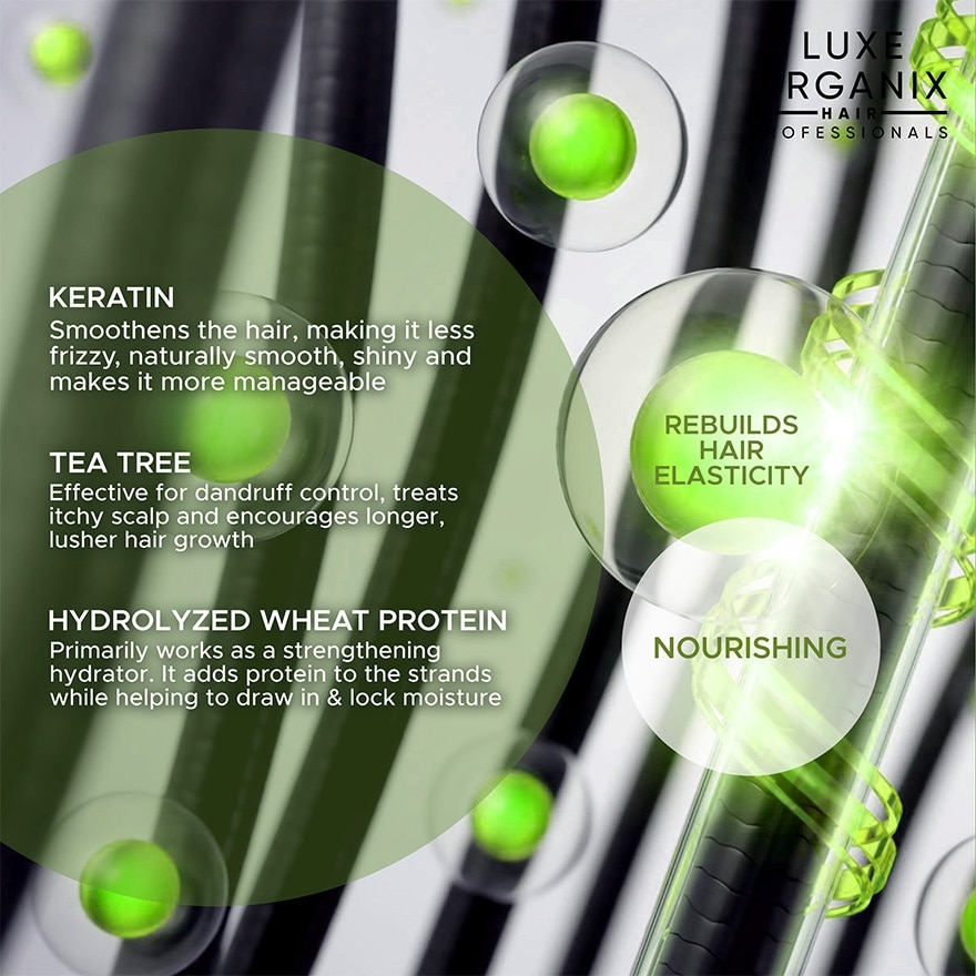 Luxe Organix Keratin Tea Tree Treatment 250ml