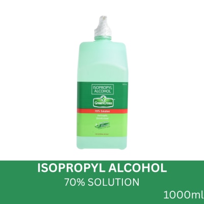 GREEN CROSS Isopropyl Alcohol 70% Solution 1000ml