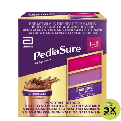 PEDIASURE 1 to 3 Choco 900g With K2 and Arginine
