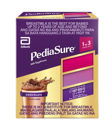 PEDIASURE 1 to 3 Choco 900g With K2 and Arginine